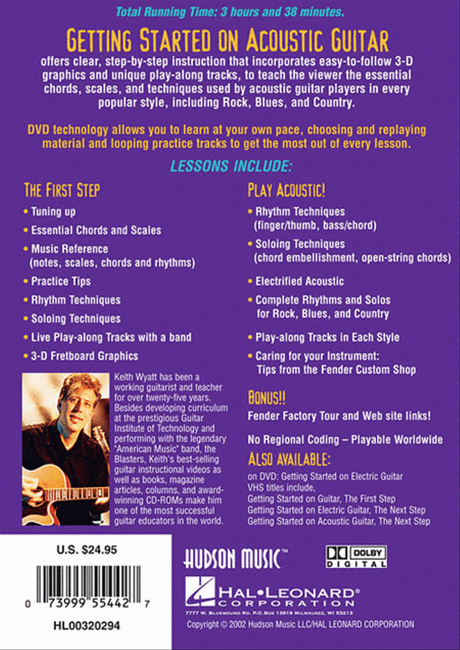 Fender Presents Getting Started on Acoustic Guitar Acoustic Guitar scores gallery preview page 2