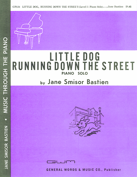 Little Dog Running Down the Street