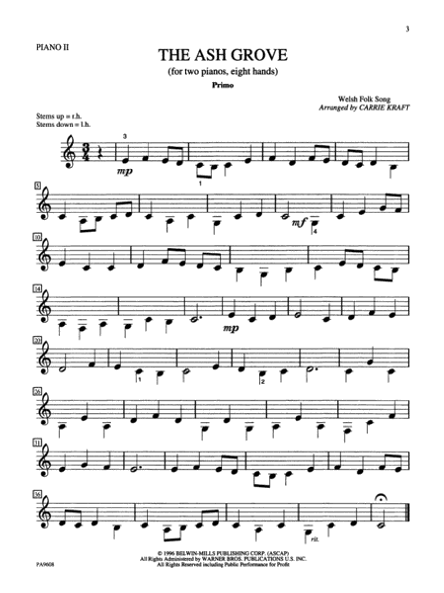 Ash Grove Ash Grove Small Ensemble scores gallery preview page 3