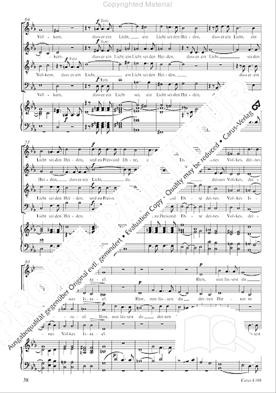Choral collection Mendelssohn - editionchor Choir scores gallery preview page 39
