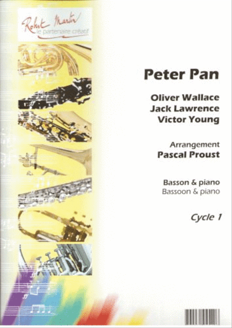 Peter pan, pour basson Bassoon Solo scores gallery preview page 1