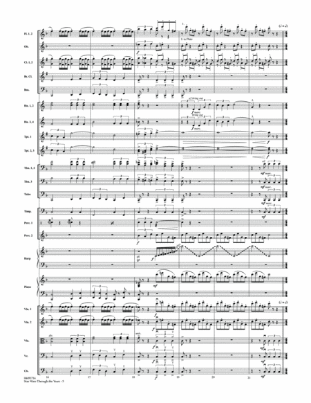 Star Wars Through the Years - Conductor Score (Full Score)