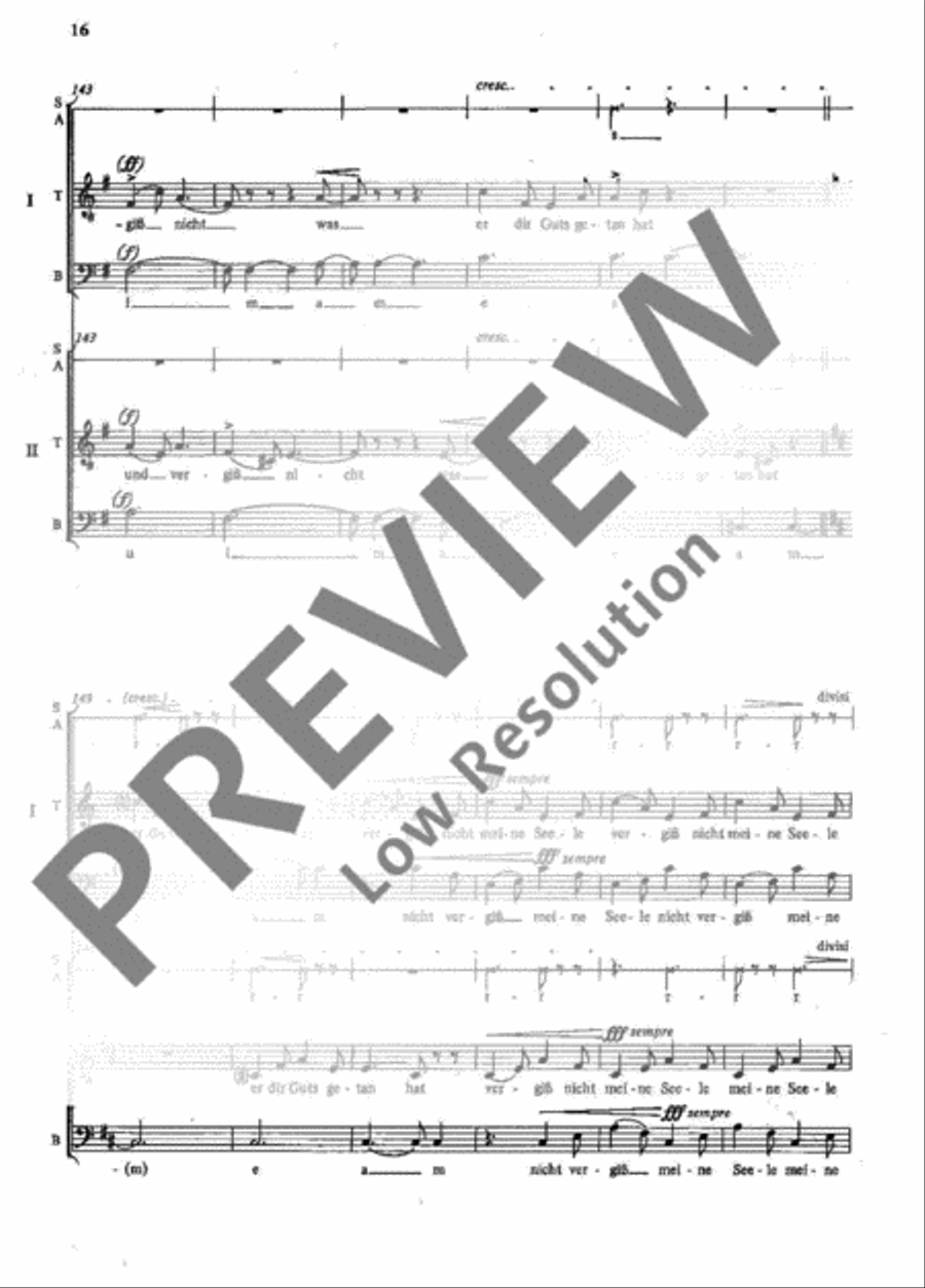 Motetus I 4-Part scores gallery preview page 17