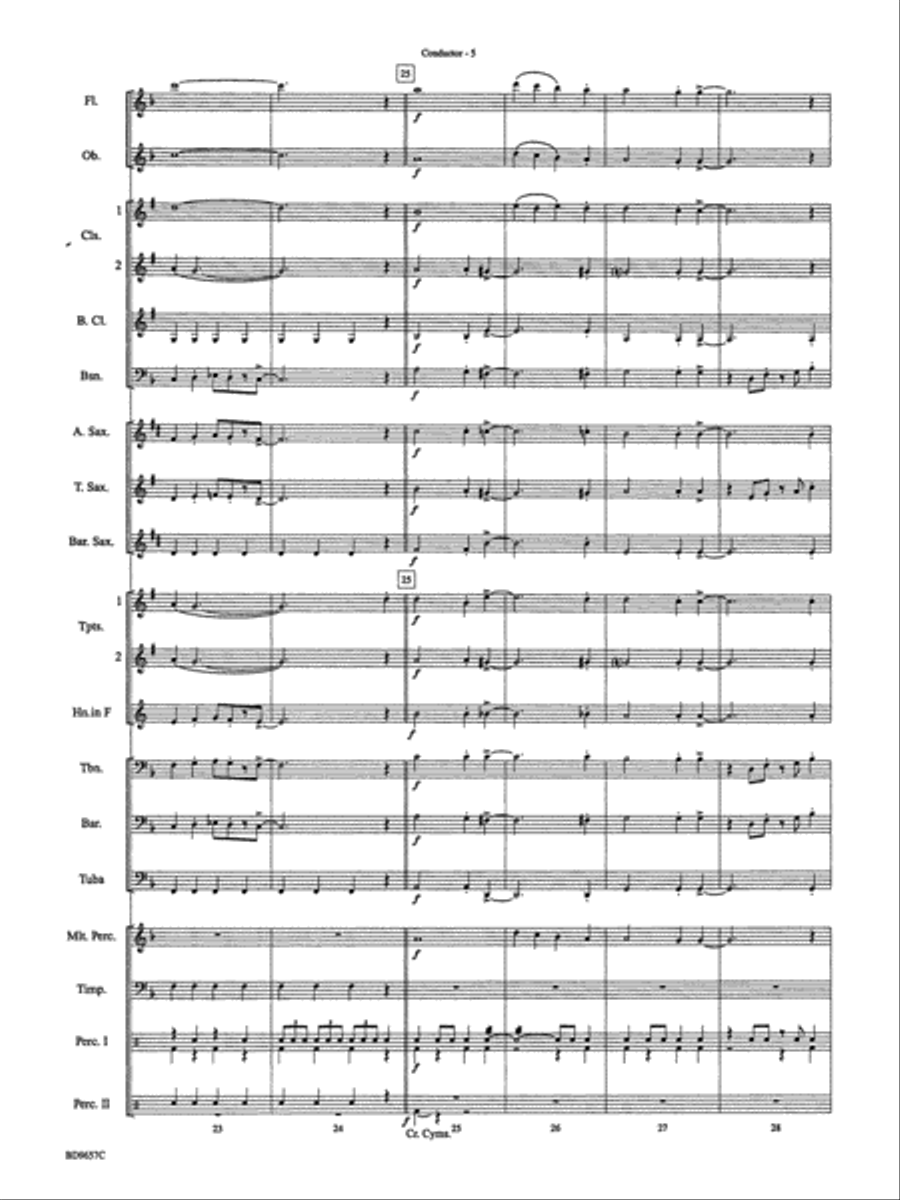 Merry Christmas, and All That Jazz!: Score Concert Band scores gallery preview page 6