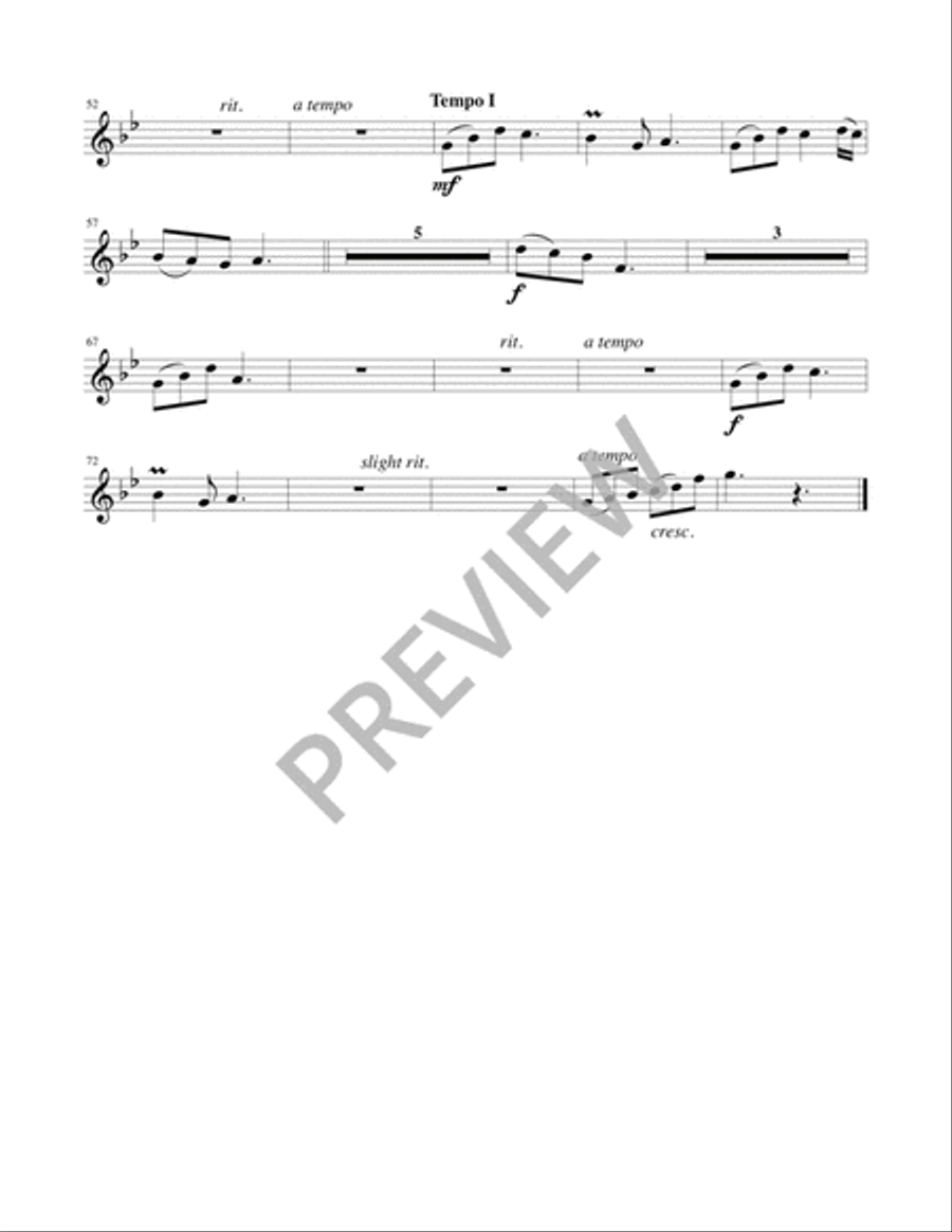 Run with Joy to Joseph’s Garden - Instrument edition Percussion scores gallery preview page 3
