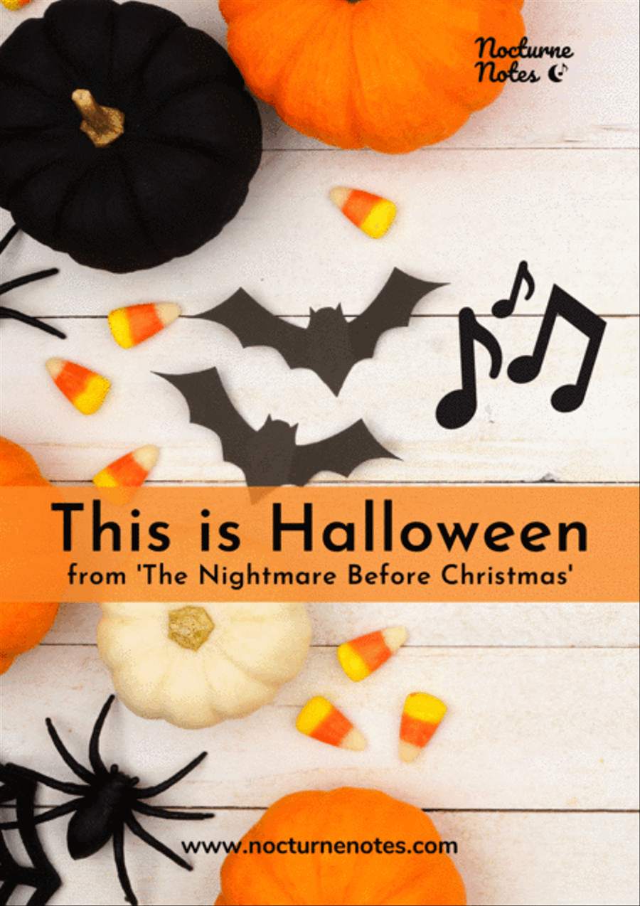 This Is Halloween Voice scores gallery preview page 1
