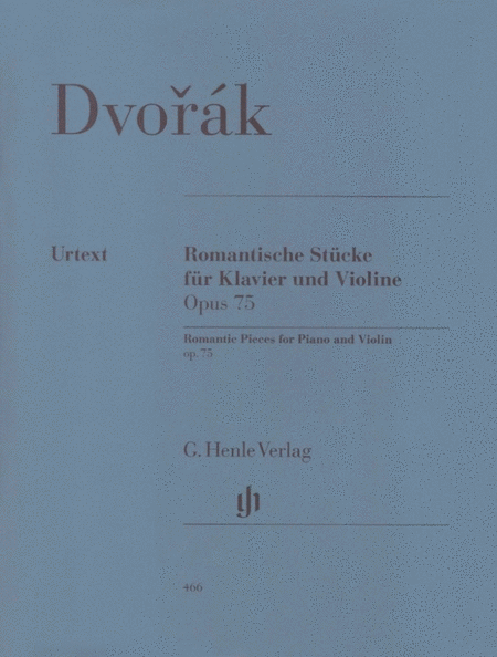 Dvorak - Romantic Pieces Op 75 Violin/Piano