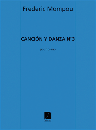 Book cover for Cancion Y Danza 3