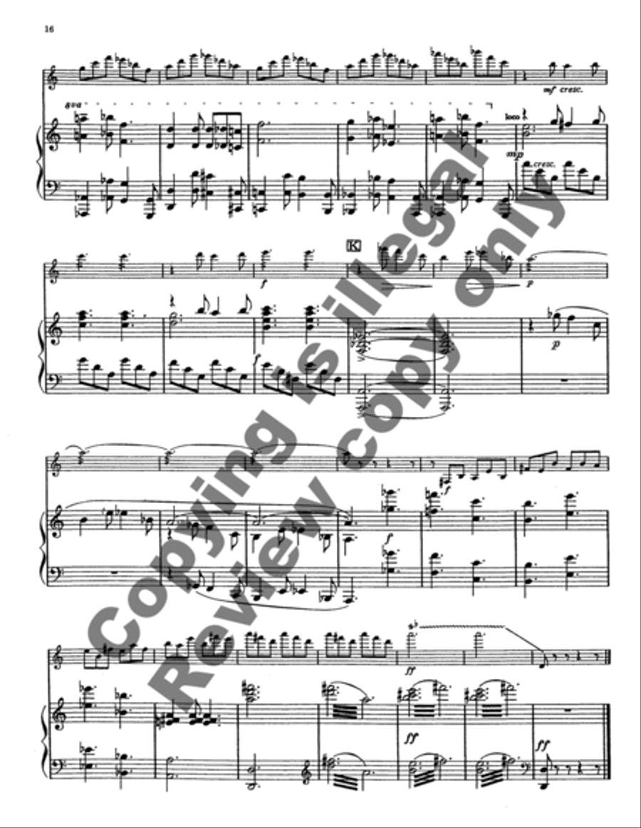 Suite for Xylophone & Orchestra Chamber Orchestra scores gallery preview page 14