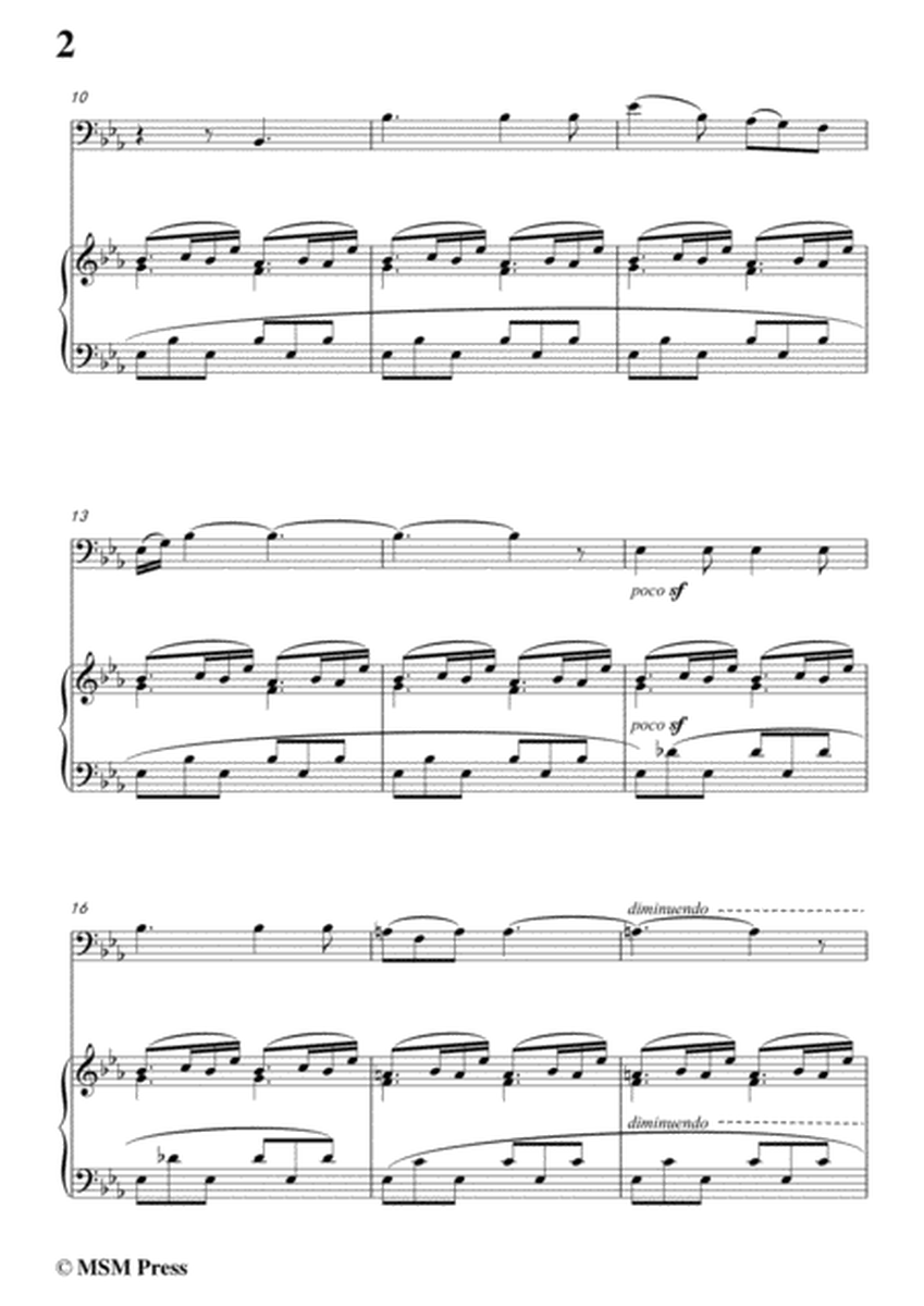 Bizet-Douce Mer,for Cello and Piano image number null