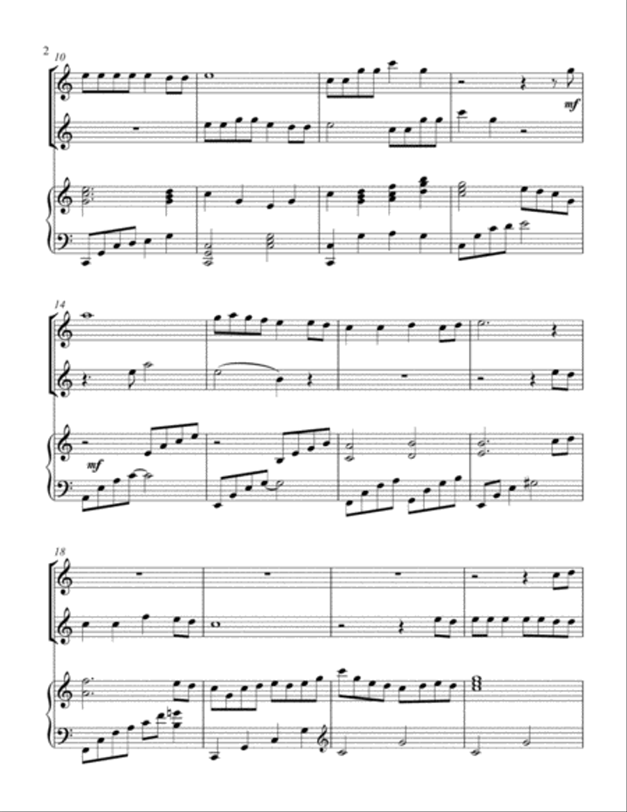 Do You Hear What I Hear Piano scores gallery preview page 3