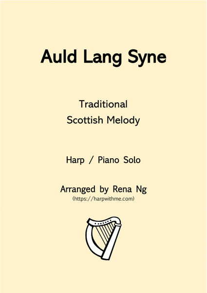 Auld Lang Syne (Harp / Piano Solo) - Intermediate image number null