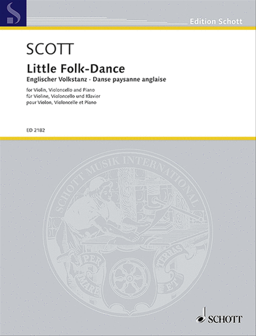 Little Folk-Dance Piano Trio scores gallery preview page 1