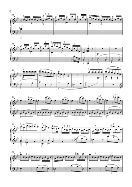 Mozart-Piano Sonata No.17 in B-flat major, K.570 image number null
