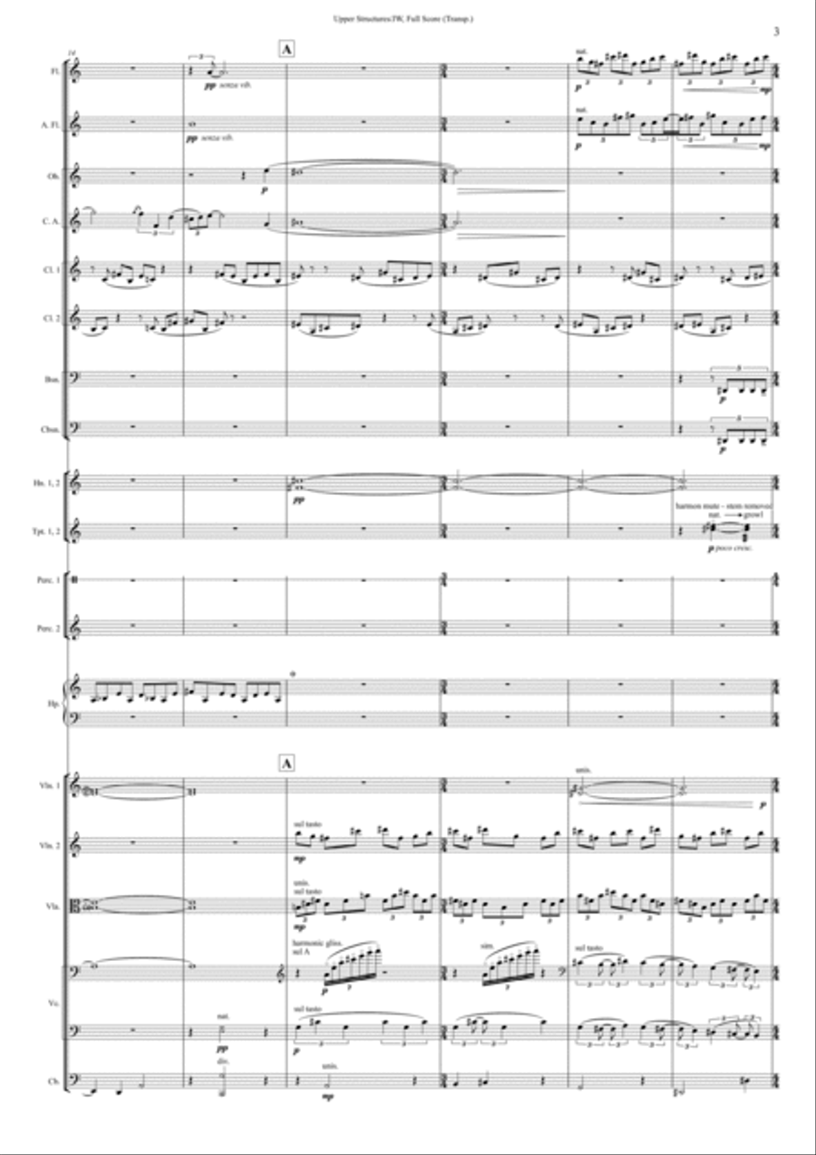 Upper Structures Full Orchestra scores gallery preview page 5