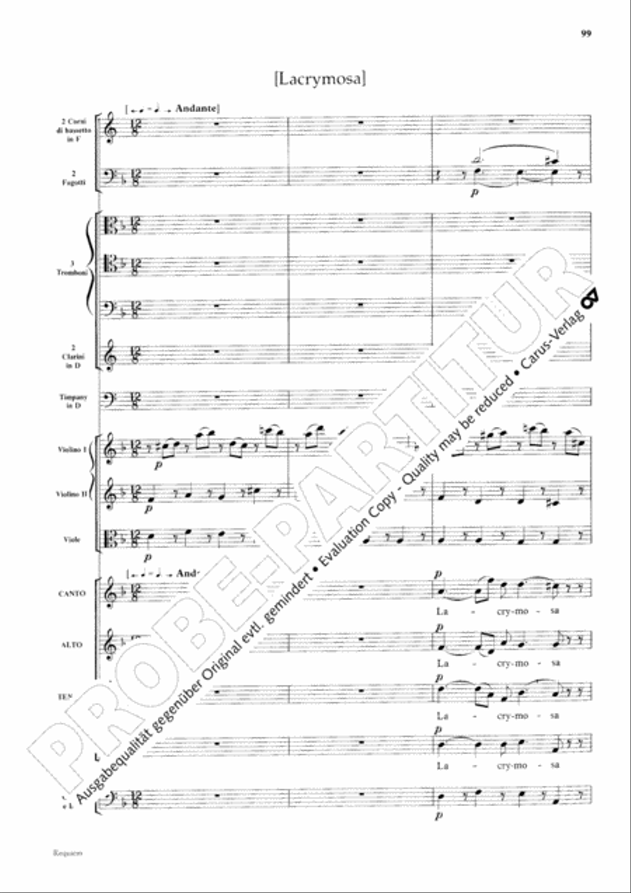 Requiem Requiem 4-Part scores gallery preview page 106