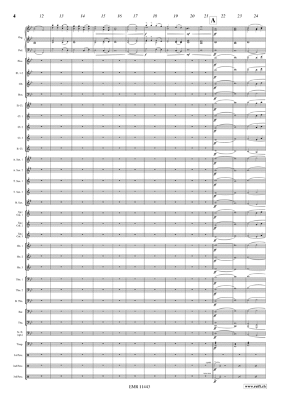 The Great Gate Of Kiev The Great Gate Of Kiev Concert Band scores gallery preview page 5