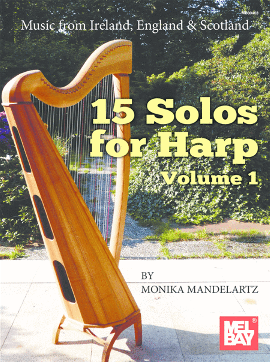15 Solos for Harp Volume 1 Pedal Harp scores gallery preview page 1