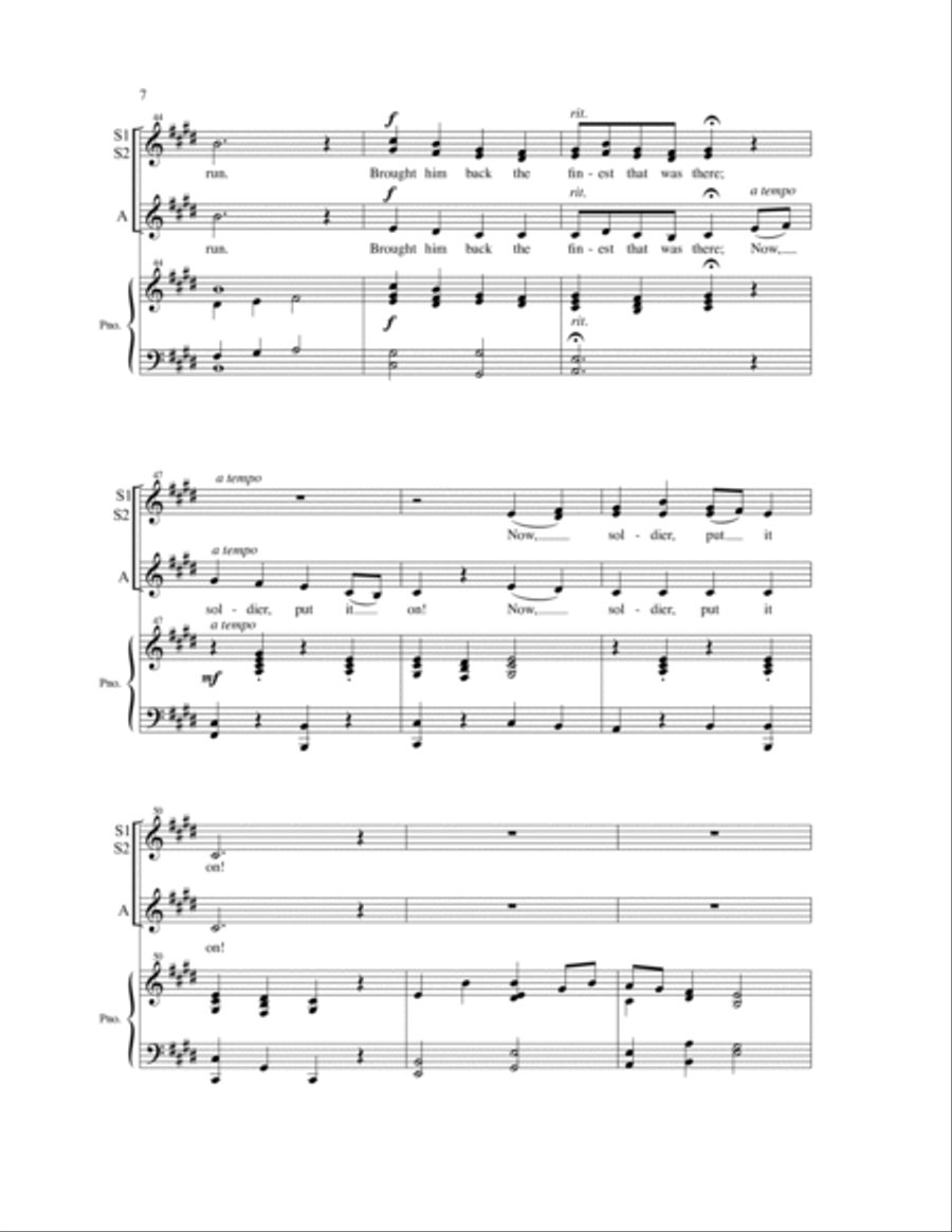 Soldier, Soldier SSA scores gallery preview page 8
