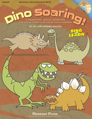 Book cover for Dino Soaring!