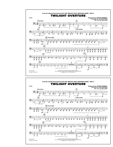 Twilight Overture - Tuba