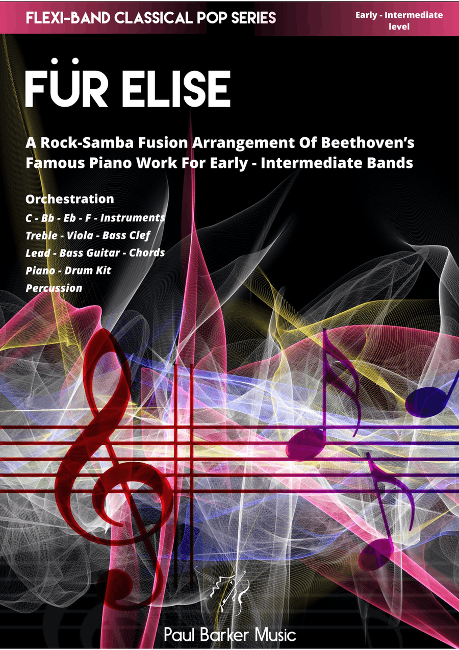 Fur Elise (Flexible Instrumentation) Concert Band scores gallery preview page 1