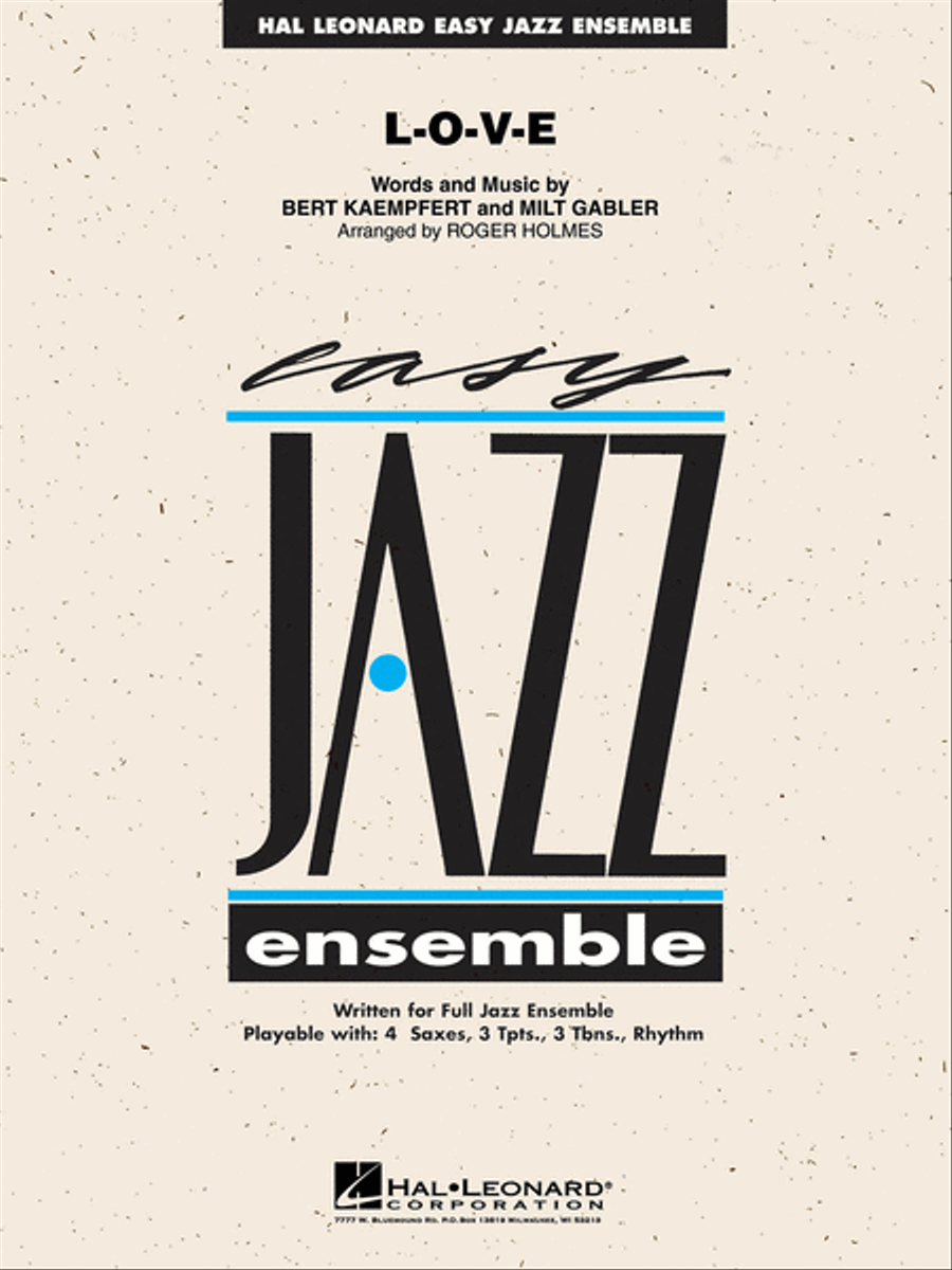 L-O-V-E Jazz Ensemble scores gallery preview page 1