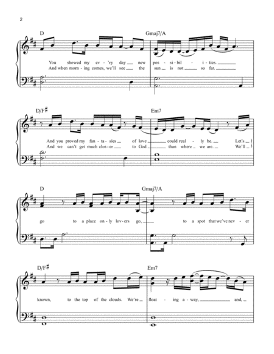 So High Easy Piano scores gallery preview page 2