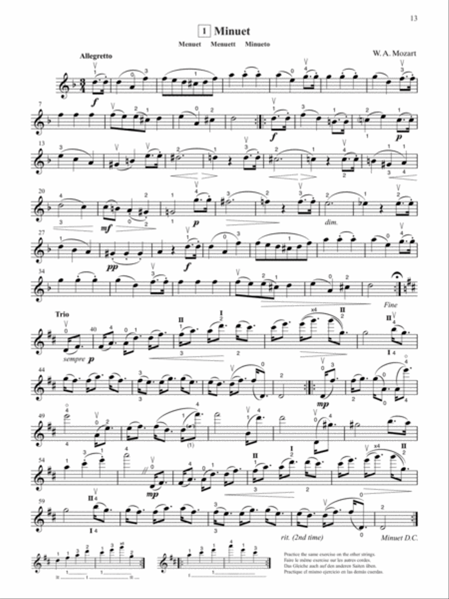 Suzuki Violin School, Volume 7 String Methods scores gallery preview page 5