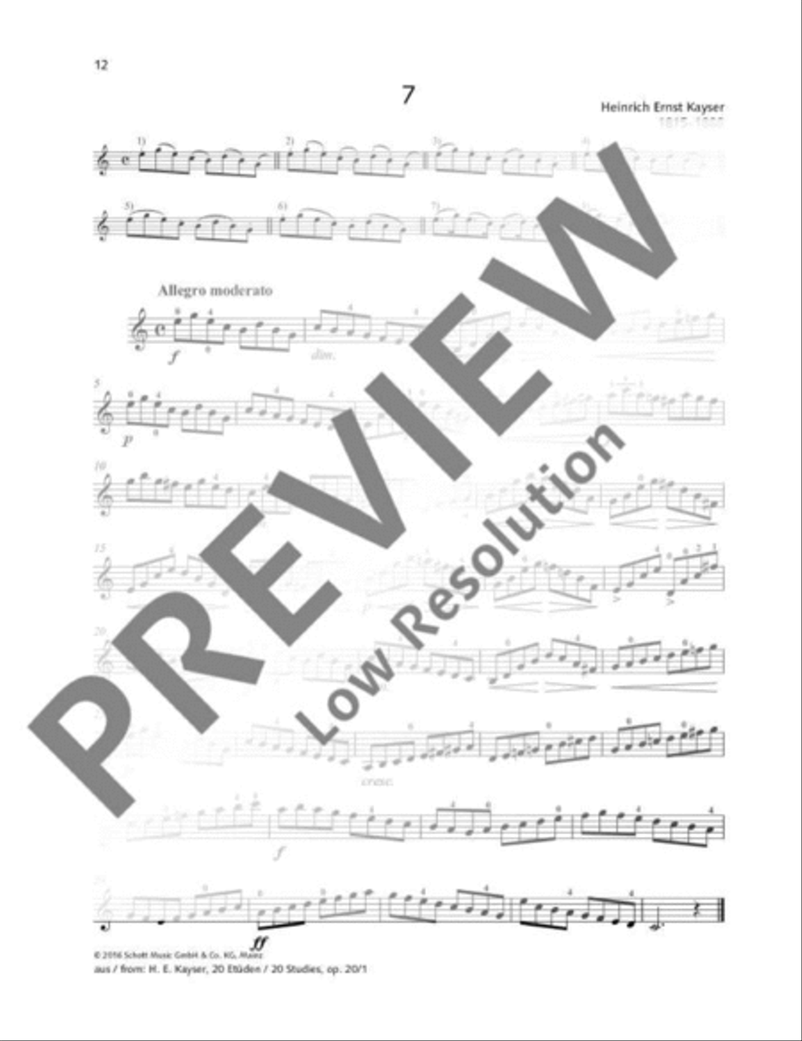 Violin Studies Violin Studies Violin Solo scores gallery preview page 13