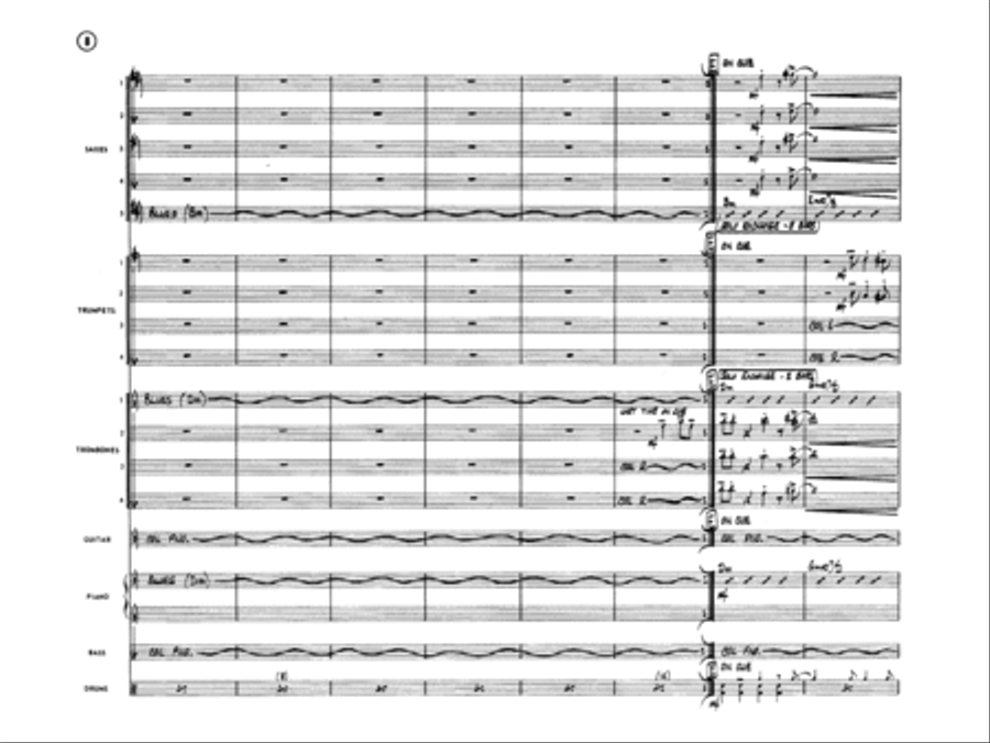 Superbone Meets The Badman Jazz Ensemble scores gallery preview page 9