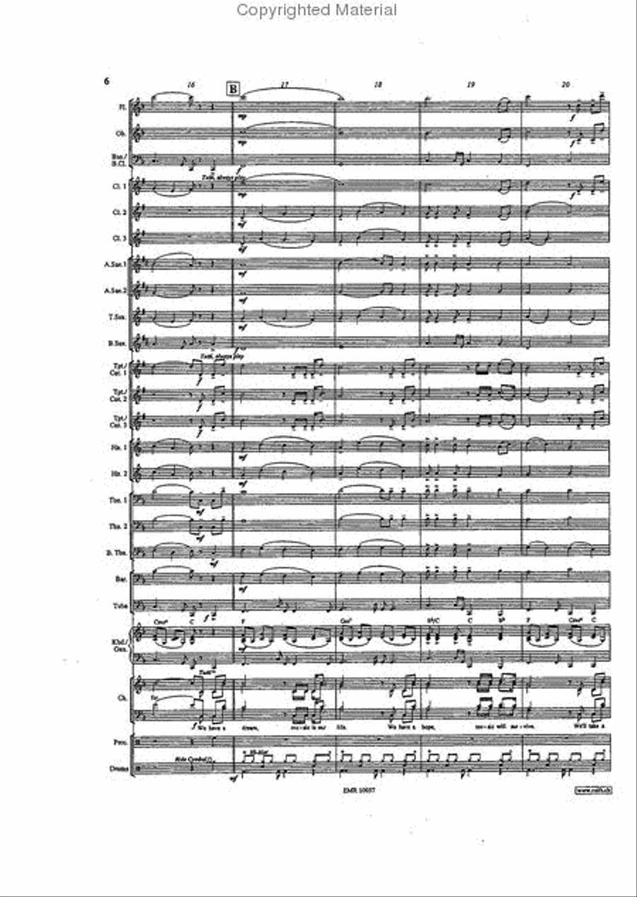 We Have A Dream We Have A Dream 4-Part scores gallery preview page 6