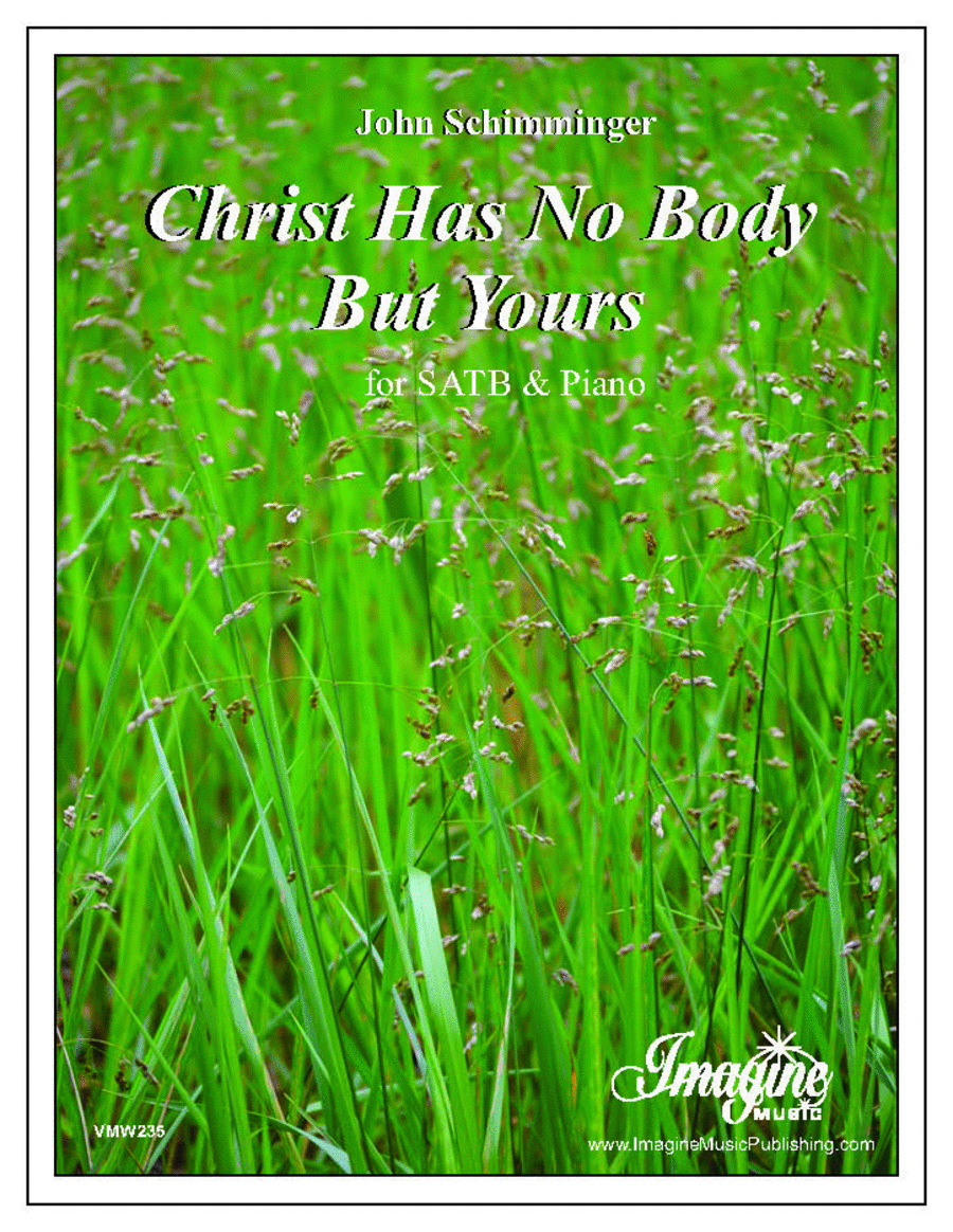Christ Has No Body But Yours 4-Part scores gallery preview page 1