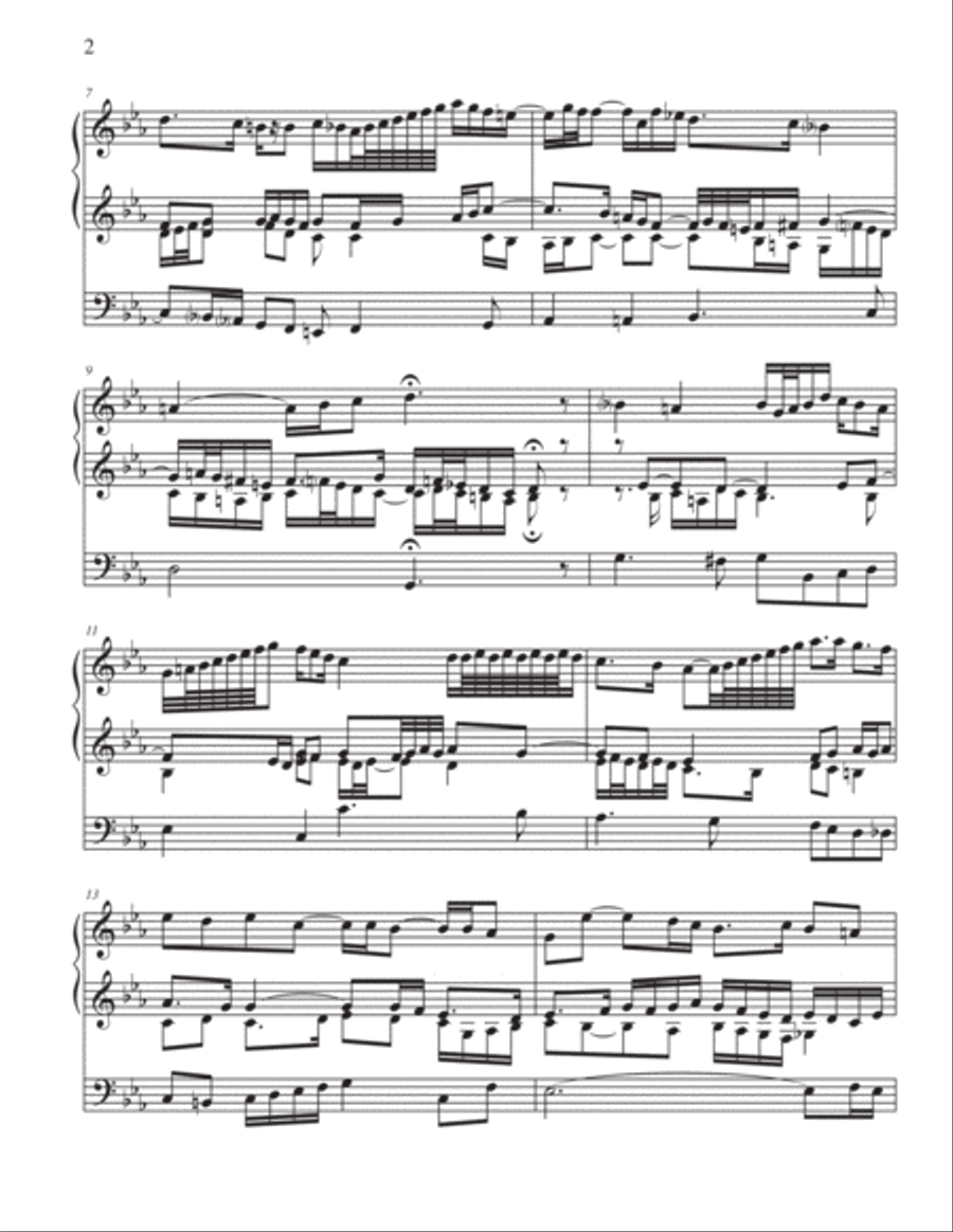 Two Classic Chorales for Organ Organ Solo scores gallery preview page 2
