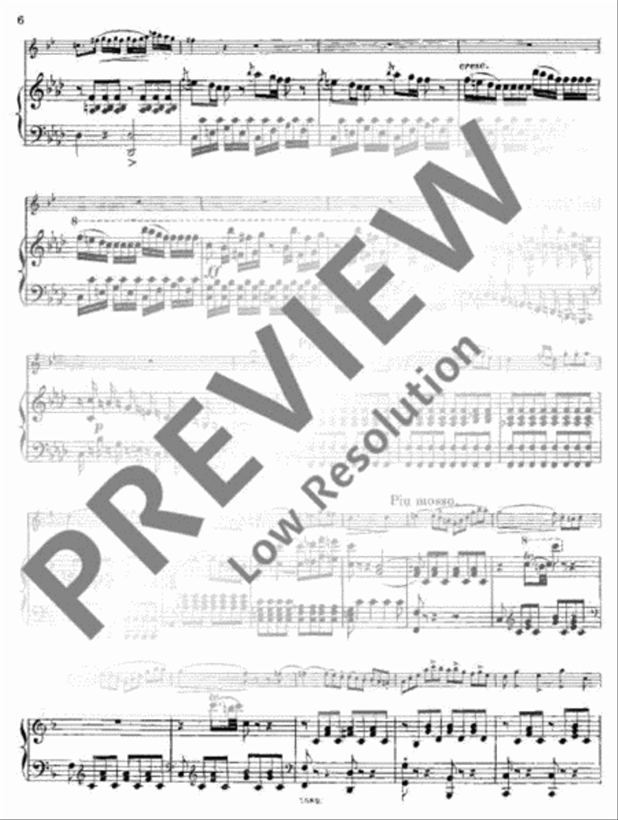 Fantaisie B-Flat Clarinet scores gallery preview page 9