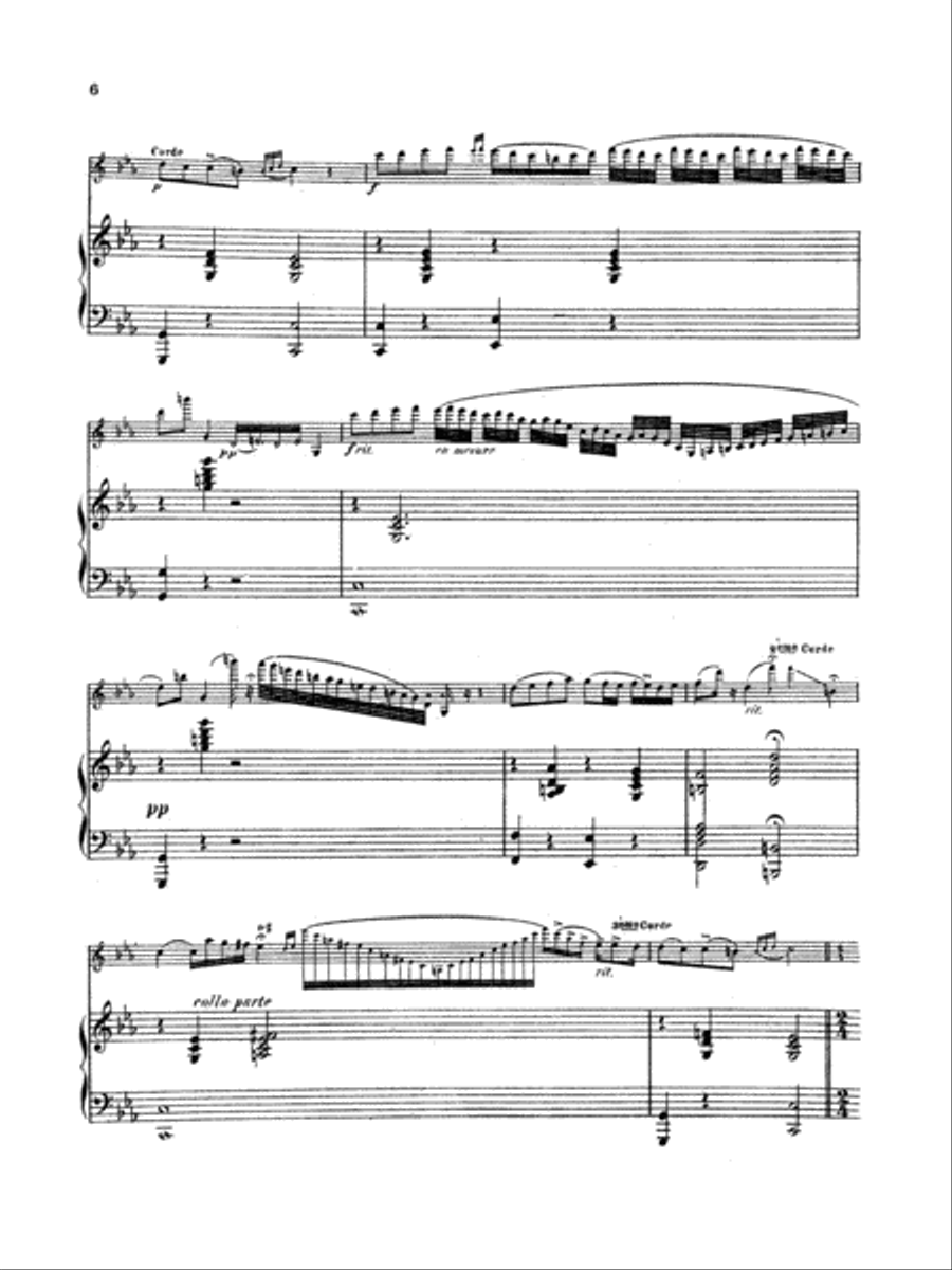 Sarasate: Zigeunerweisen (Gypsy Melodies), Op. 20 Piano scores gallery preview page 6