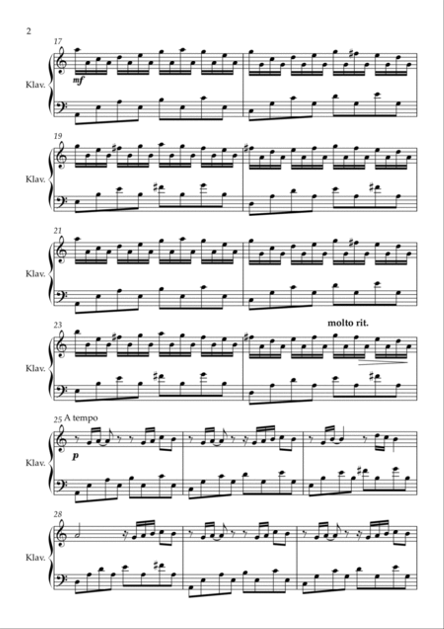 Vagues de Printemps Vagues de Printemps Piano Solo scores gallery preview page 2