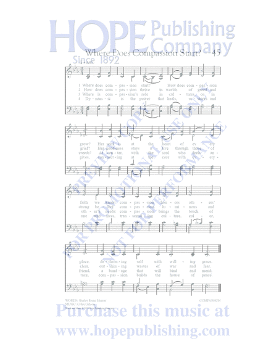 A Place at the Table Choir scores gallery preview page 139
