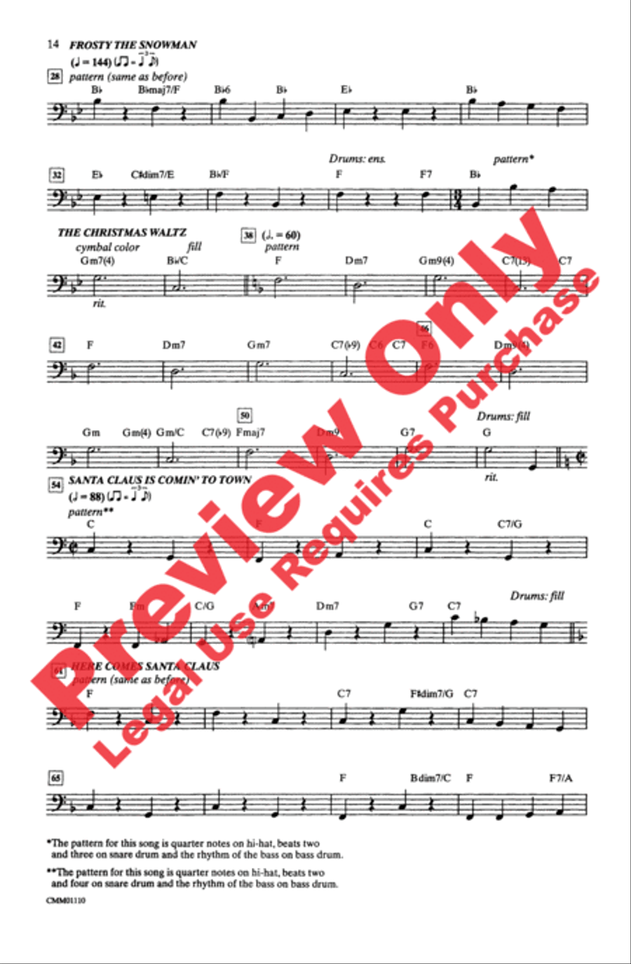 A Bit of Holiday Cheer 4-Part scores gallery preview page 14