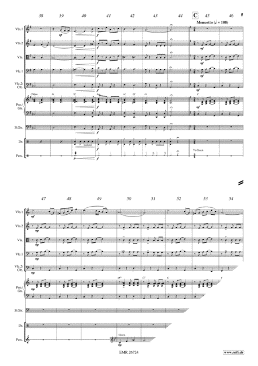 Free Time String Quintet scores gallery preview page 5