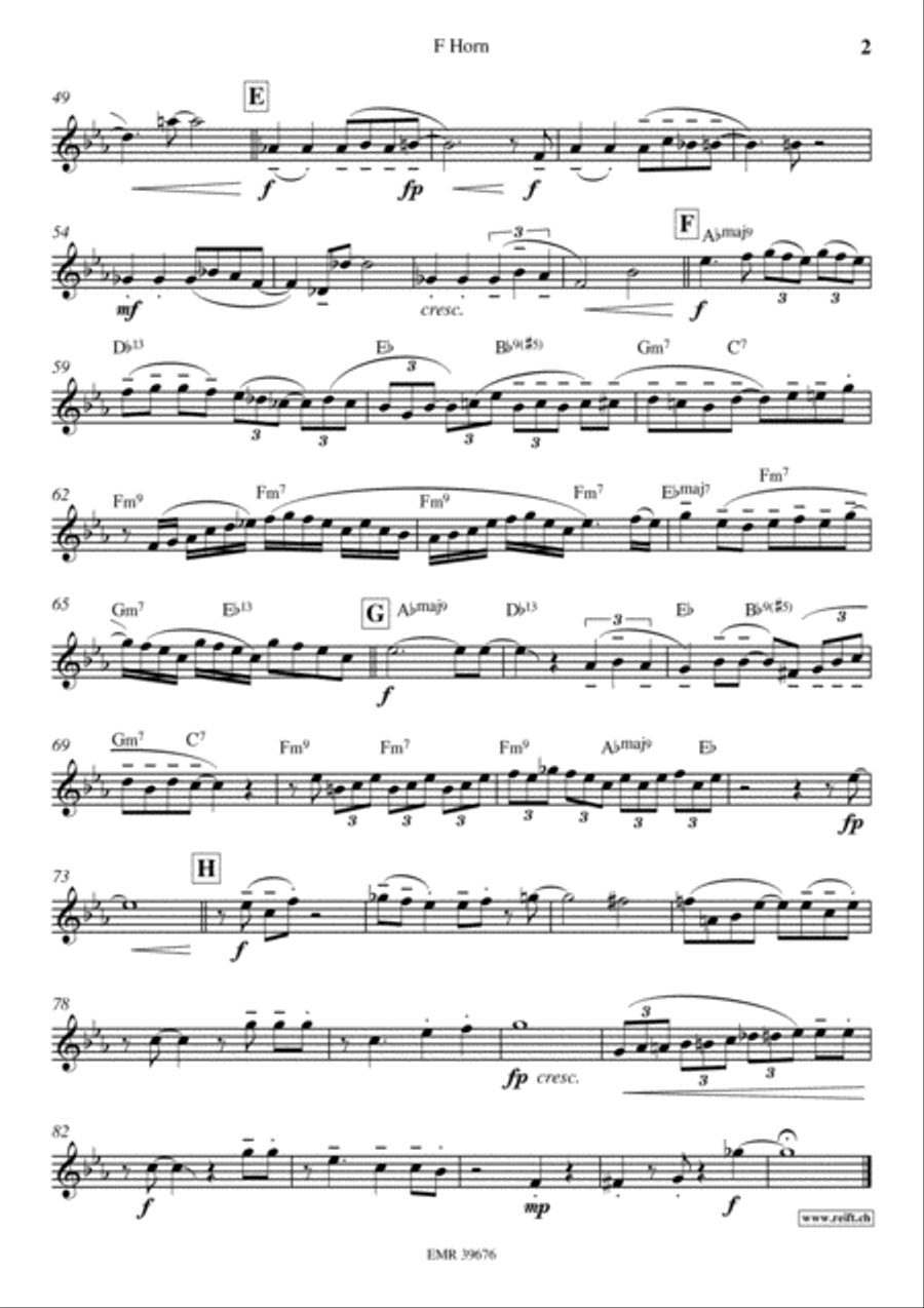 Chicago Horn scores gallery preview page 3