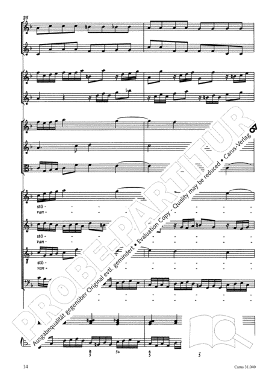 Christ was manifested for this purpose (Dazu ist erschienen der Sohn Gottes) ATB scores gallery preview page 15