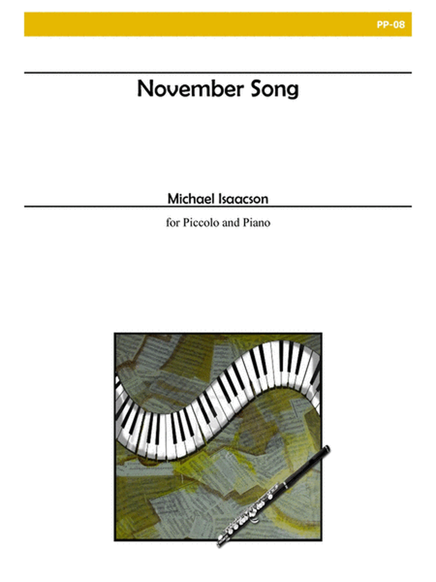 November Song for Piccolo and Piano