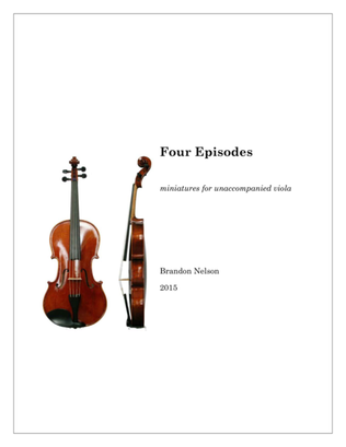 Four Episodes (for viola)