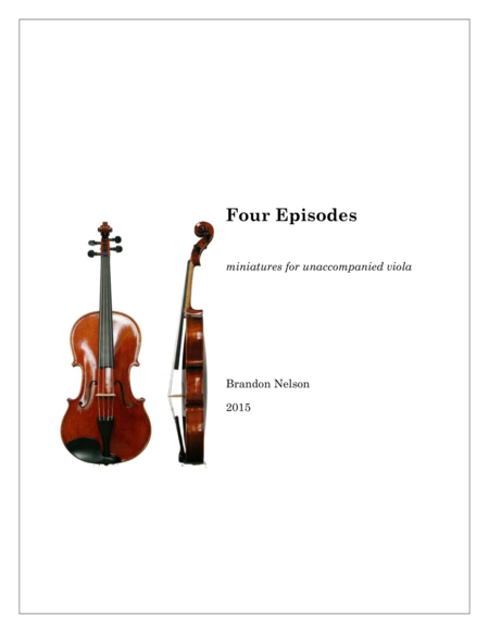 Four Episodes (for viola)