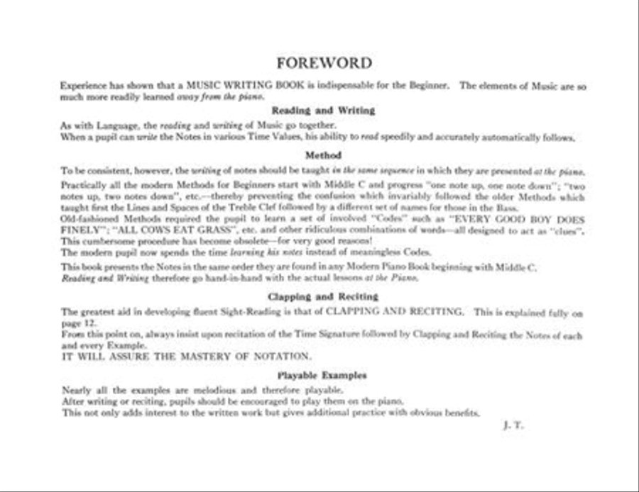 Note Speller Piano Method scores gallery preview page 4