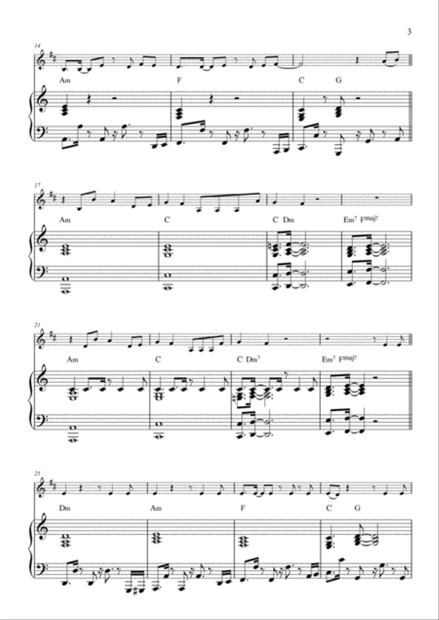 Don't Start Now Trumpet Solo scores gallery preview page 3