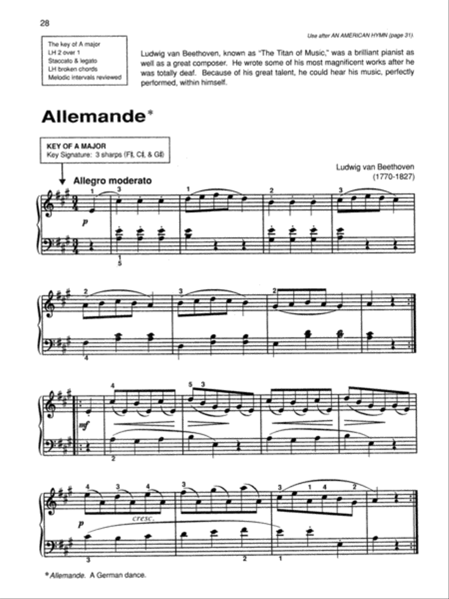Alfred's Basic Piano Course Repertoire, Level 5 Piano Method scores gallery preview page 5