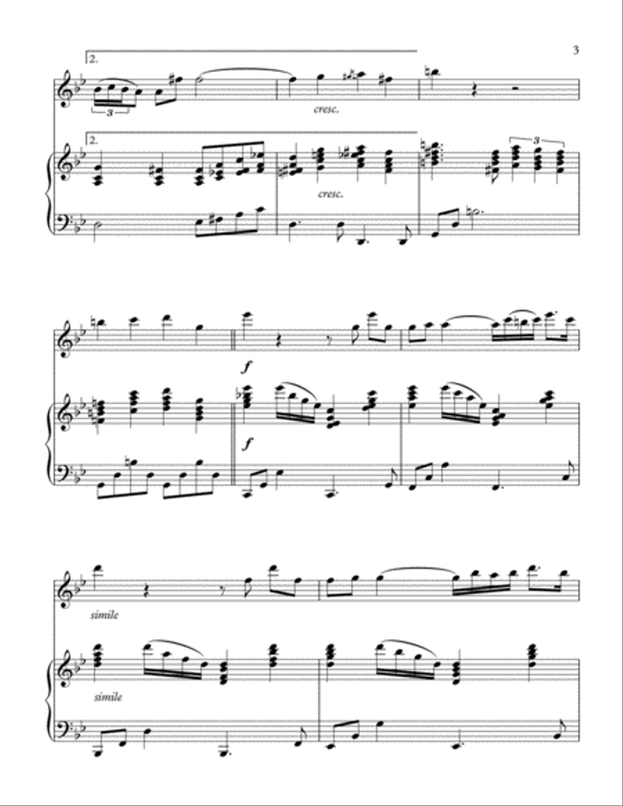 Love Story Violin Solo scores gallery preview page 4