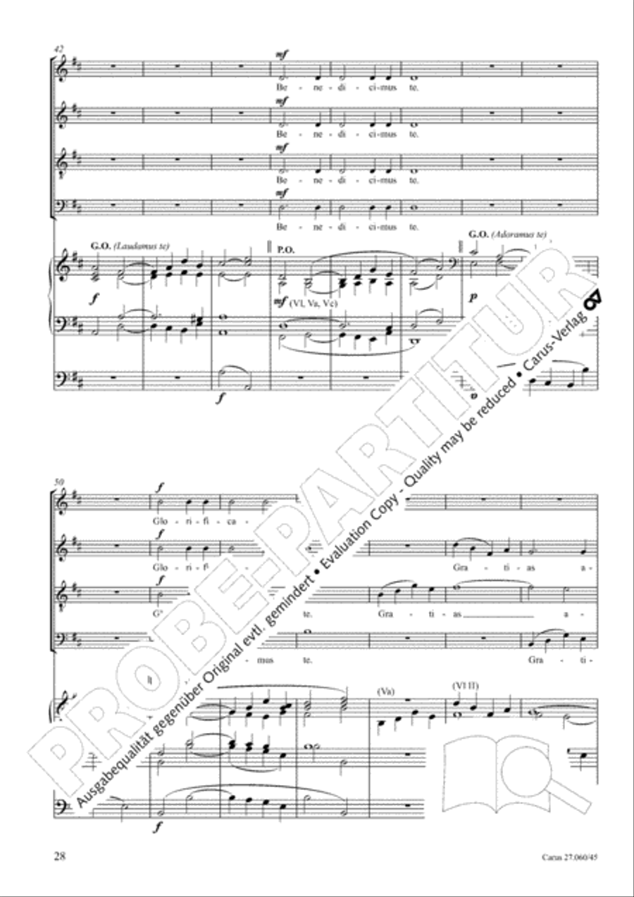 Messe a quatre voix Messe a quatre voix 4-Part scores gallery preview page 29